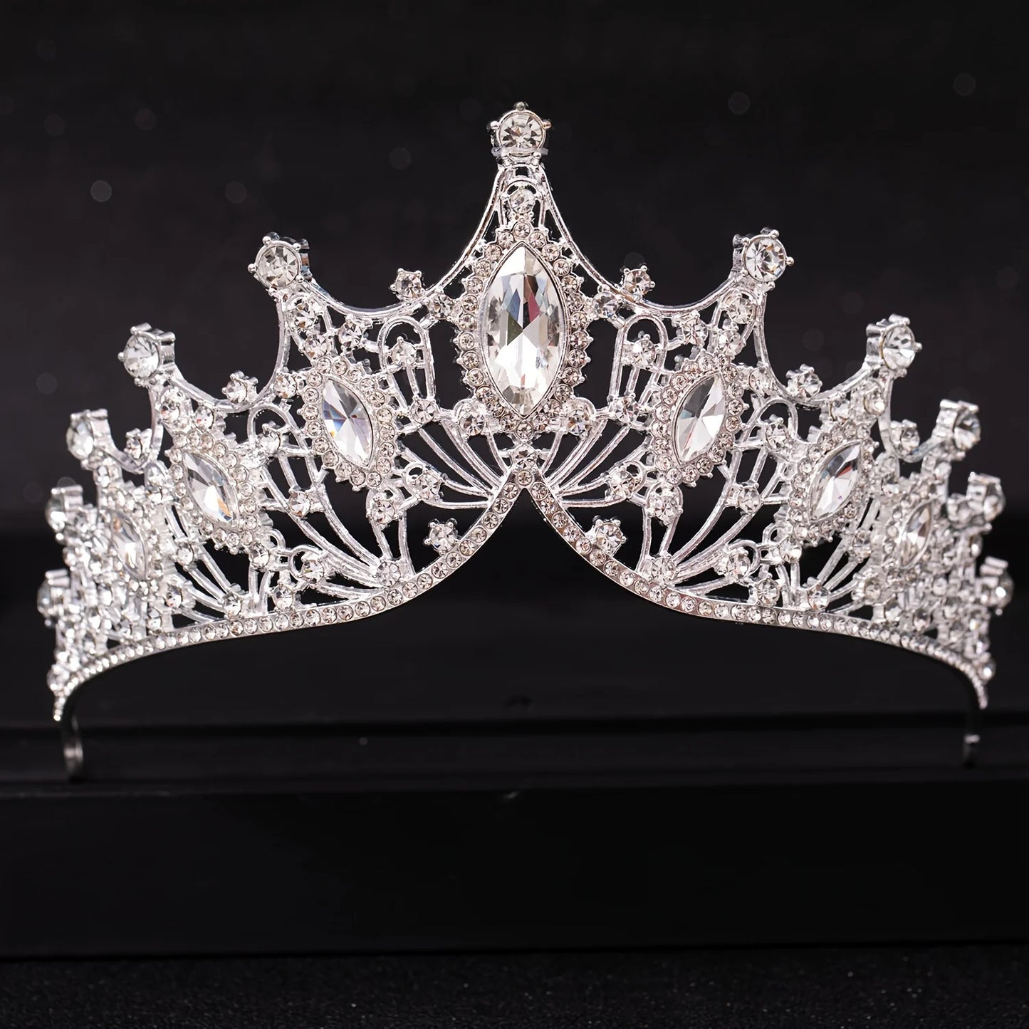 Royal Crystal Bridal Tiara Crowns