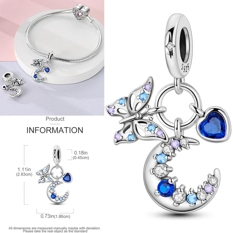 Explore Vibrancy Silver Array Charms Pendants