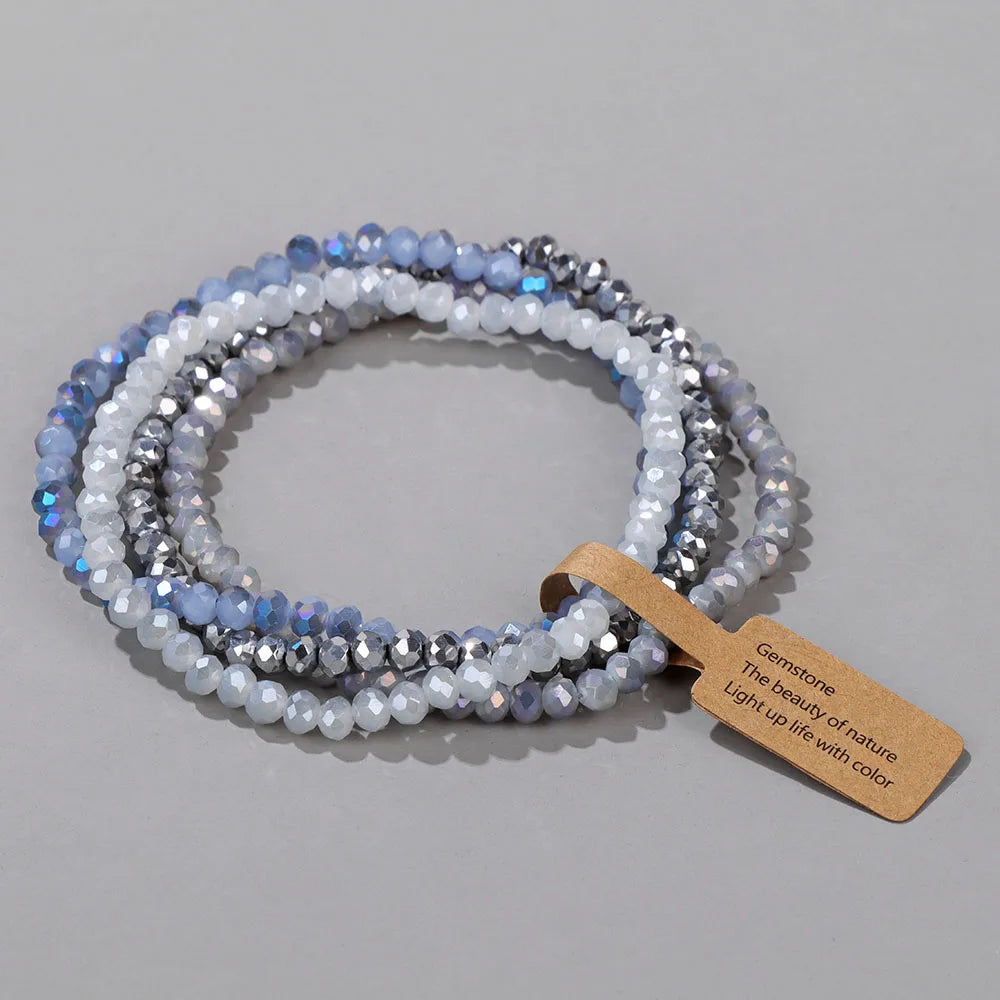 Beautiful Beaded Healing Reiki Crystal Bracelets