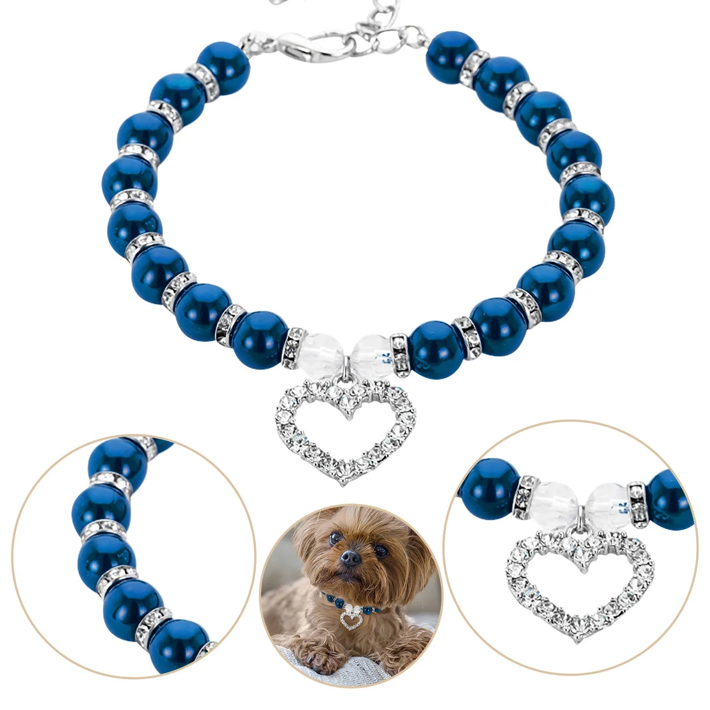 Pearls And Diamonds Dog & Cat Collars