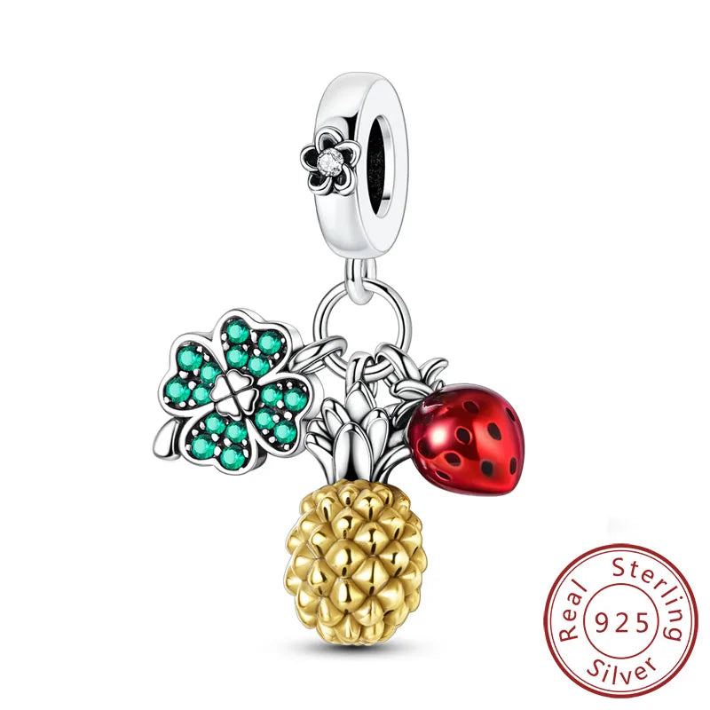 Gold Series 2 Charm Pendants