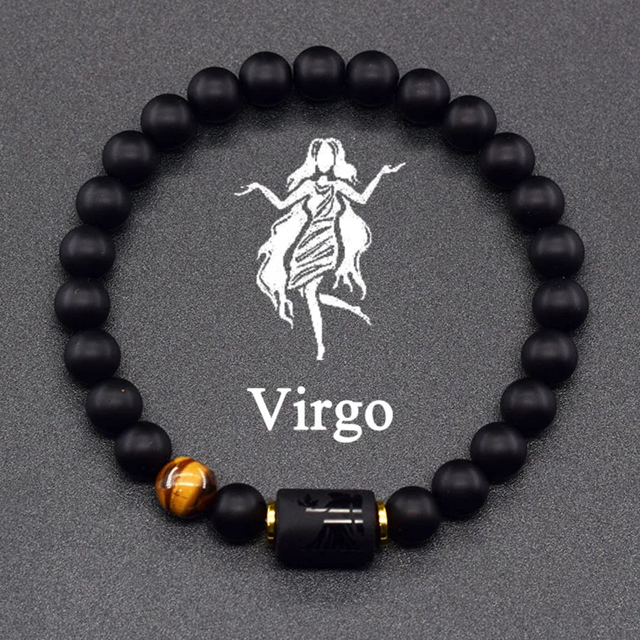 Crystal Cosmic Zodiac Sign Bracelet Constellation Bracelet