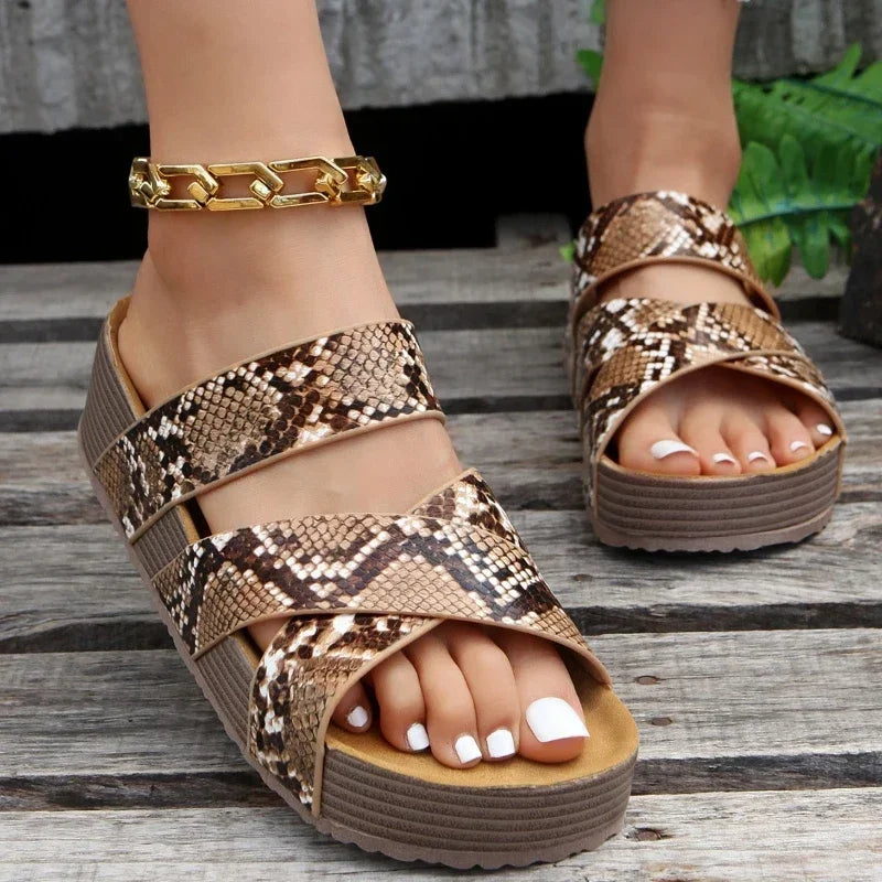 Gladiator Platform Sandals