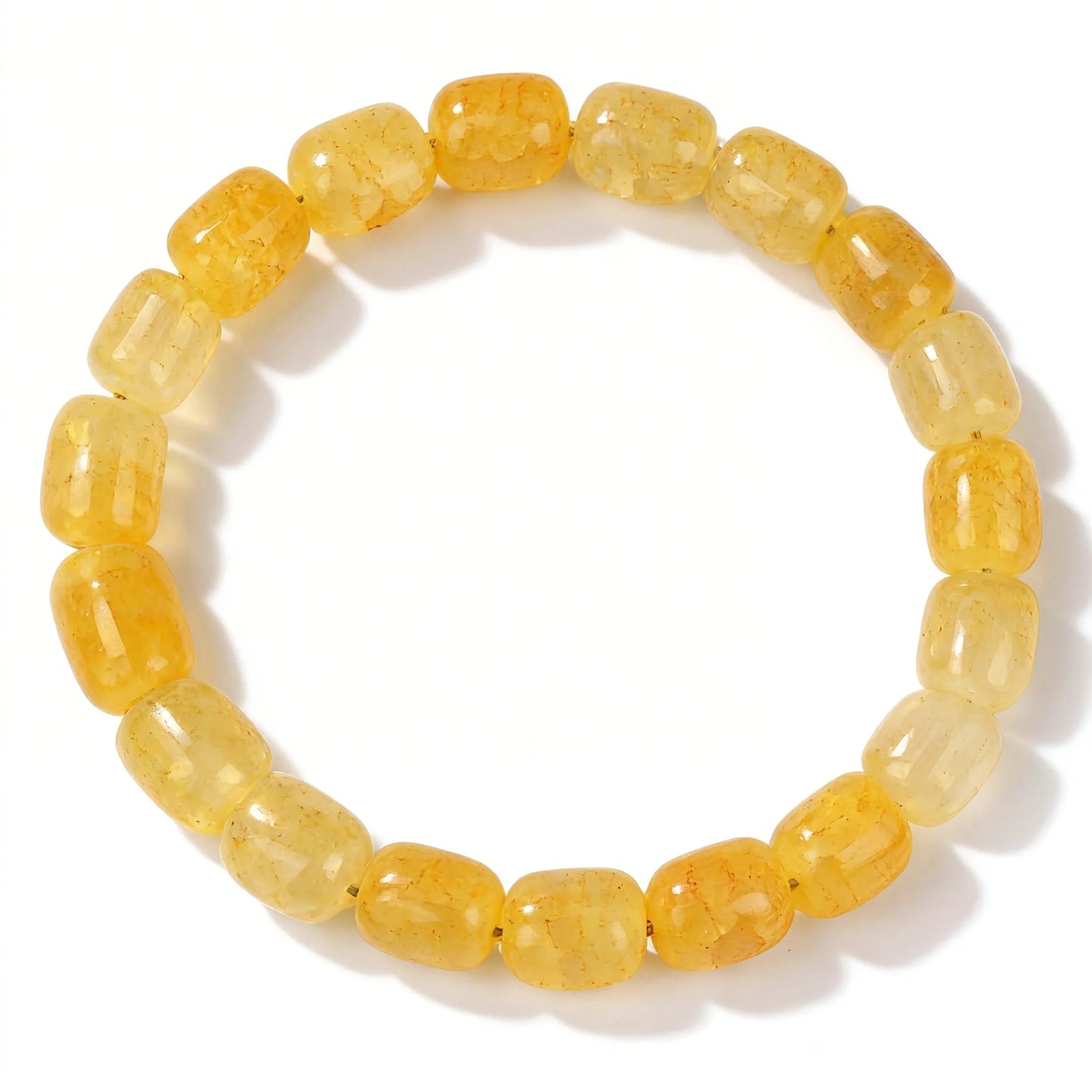 Blooming Autumn Citrine Natural Stone Bracelets