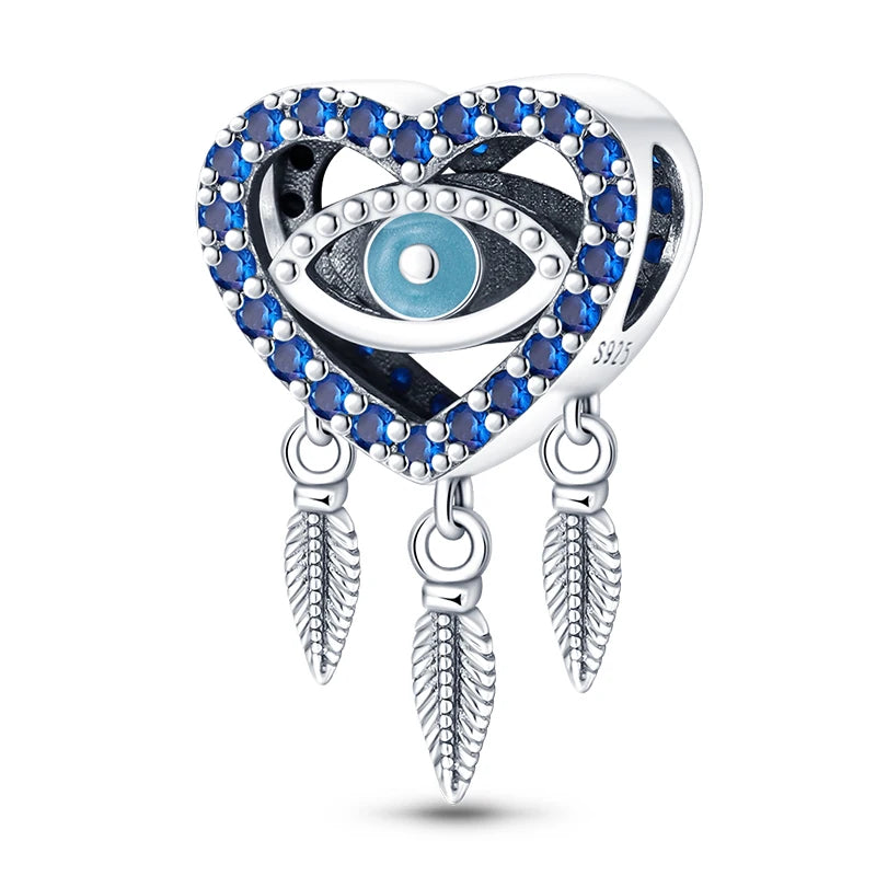 Sparkling Horus Eye Best Wishes Lucky Charms Pendants