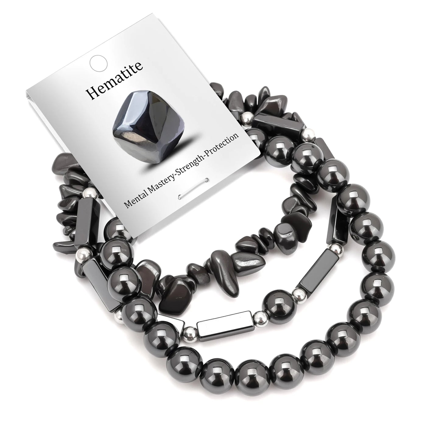 Ocean Bohemian Natural Stone Beaded Stackable Bracelet