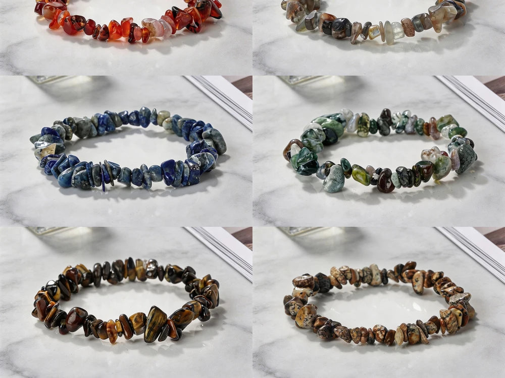 Enhanced Nature Stone Bracelets