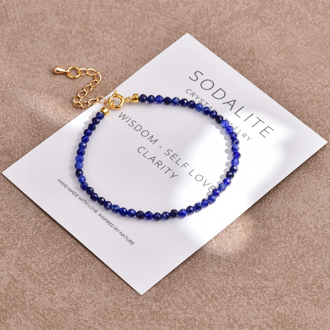 Dainty Healing Crystal Modern Design Bracelets