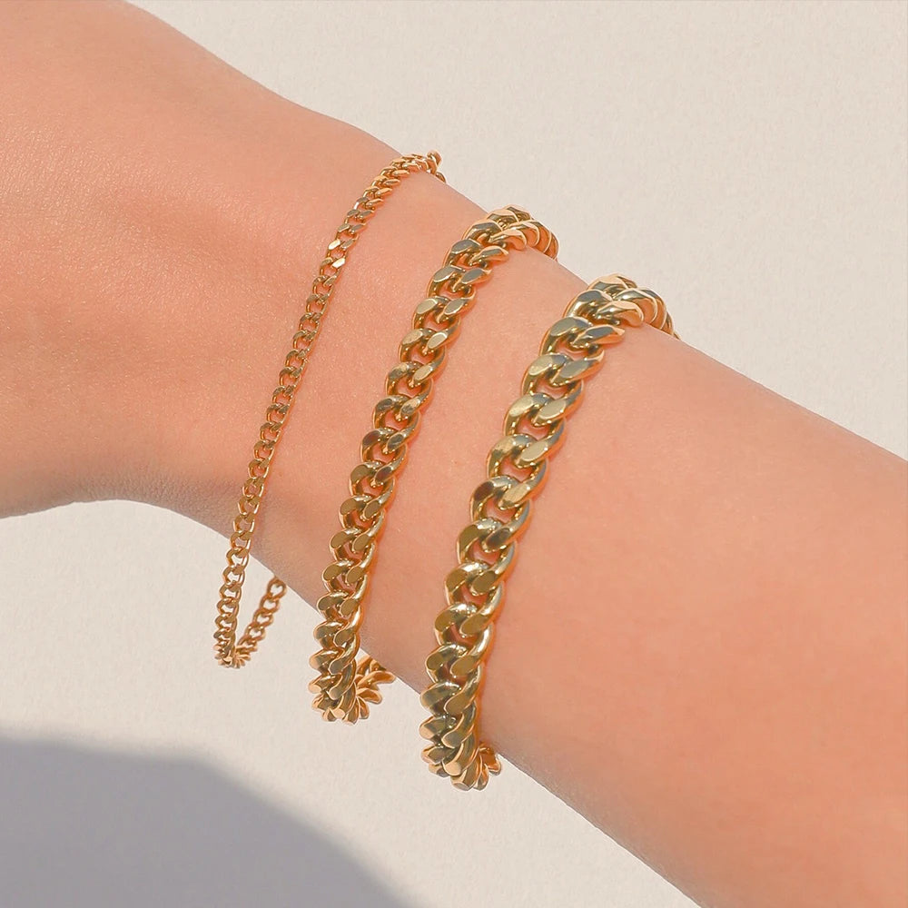 Miami Cuban Link Charm bracelets