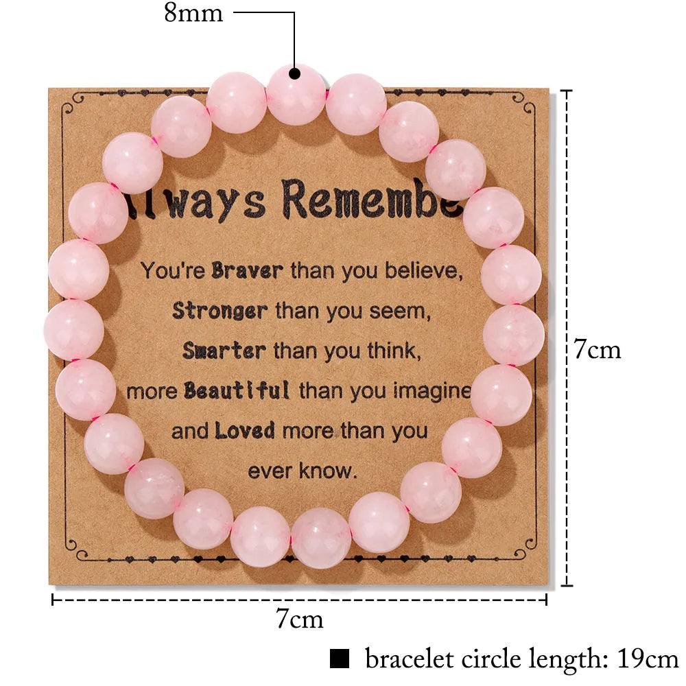 Teachers Appreciation Prosperity Bracelet With Card