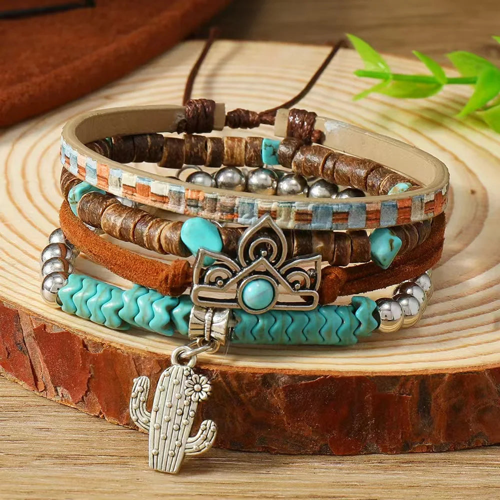 Western Smooth Country Charm Bracelets