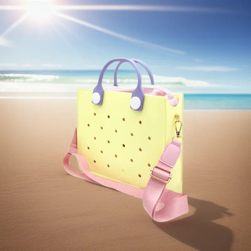 Pastel Palettes Rainbow Tote Handbag