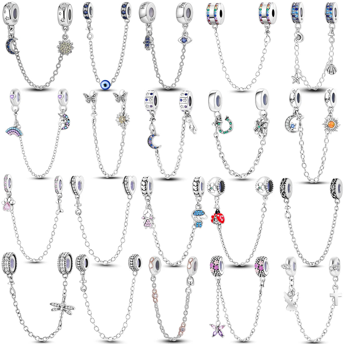 Sparkling Hanging Charm Beads Chain