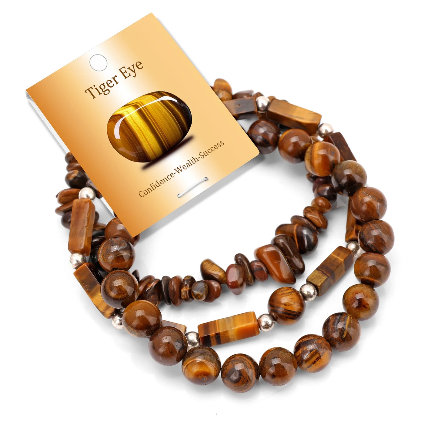 Ocean Bohemian Natural Stone Beaded Stackable Bracelet