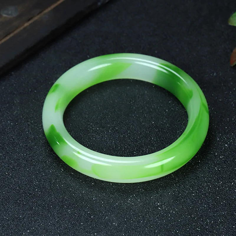 Beautiful Soft Orange & Jade Series Bangles