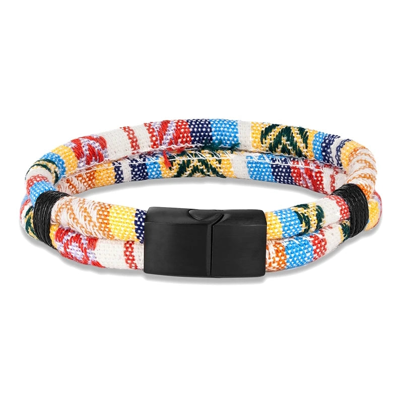 Surfer Adventure Suede Rope Bracelet