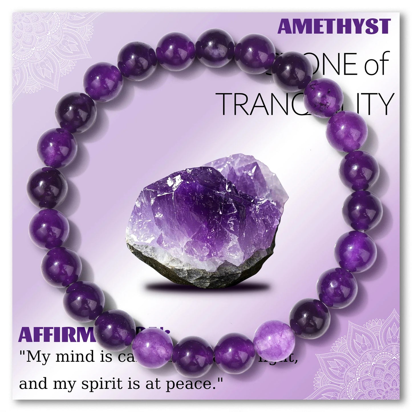 Beautiful Natural Birthstone Beads Bracelets
