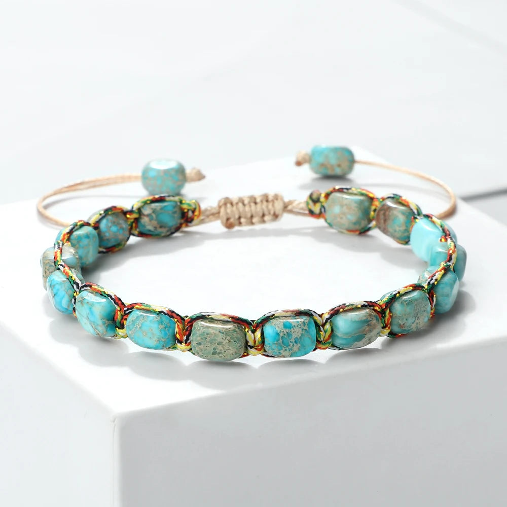Emperor Natural Stone Beaded Bracelet