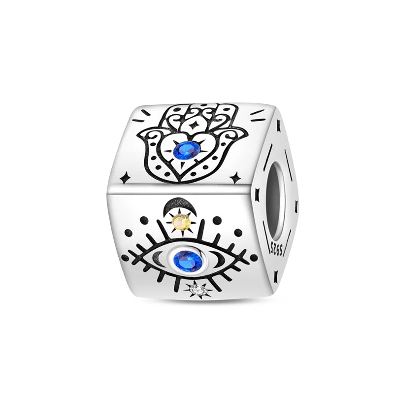 Sparkling Horus Eye Best Wishes Lucky Charms Pendants