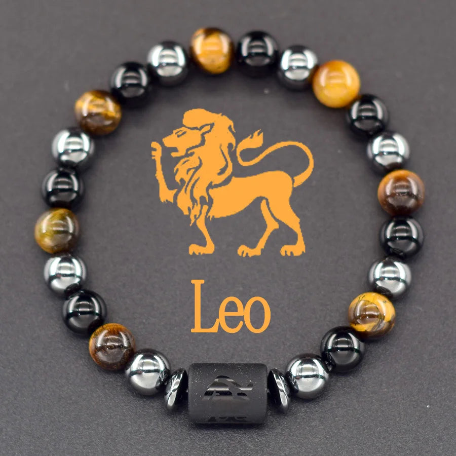 Crystal Cosmic Zodiac Sign Bracelet Constellation Bracelet