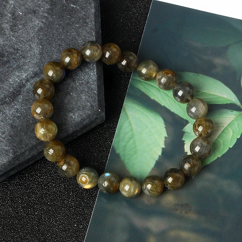 Original Blue Moonstone India Labradorite Beads Bracelets