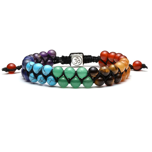 Amazing 7 Chakra Treatment Crystal Bracelet