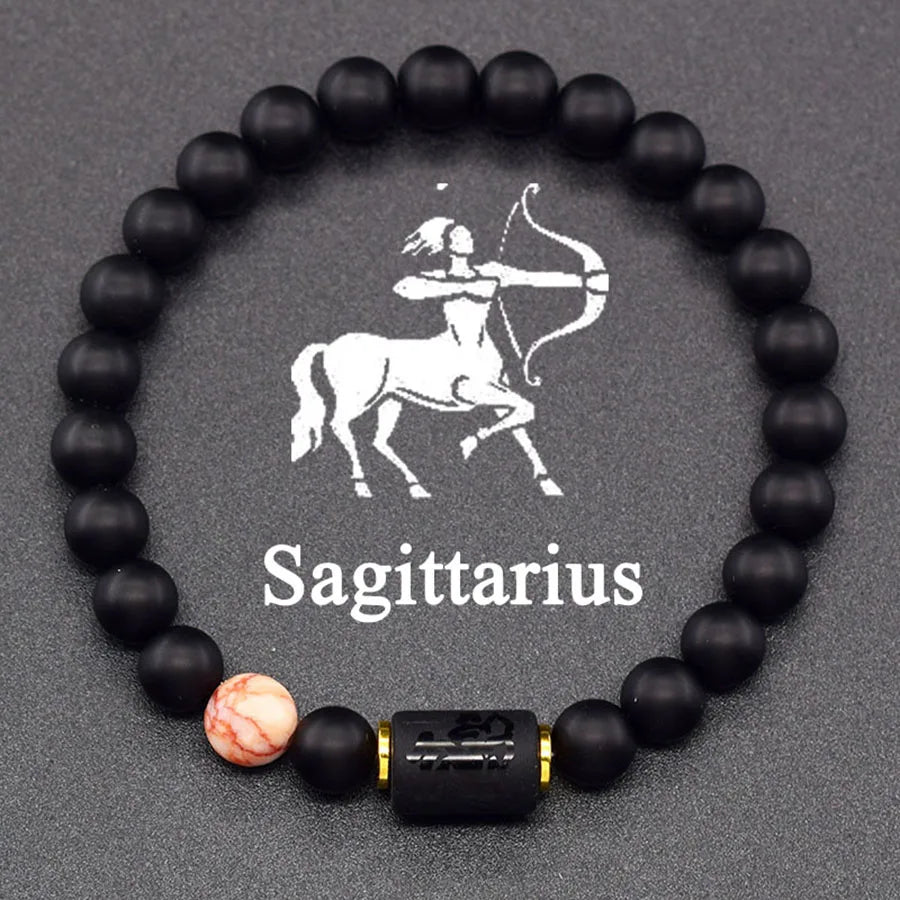 Crystal Cosmic Zodiac Sign Bracelet Constellation Bracelet
