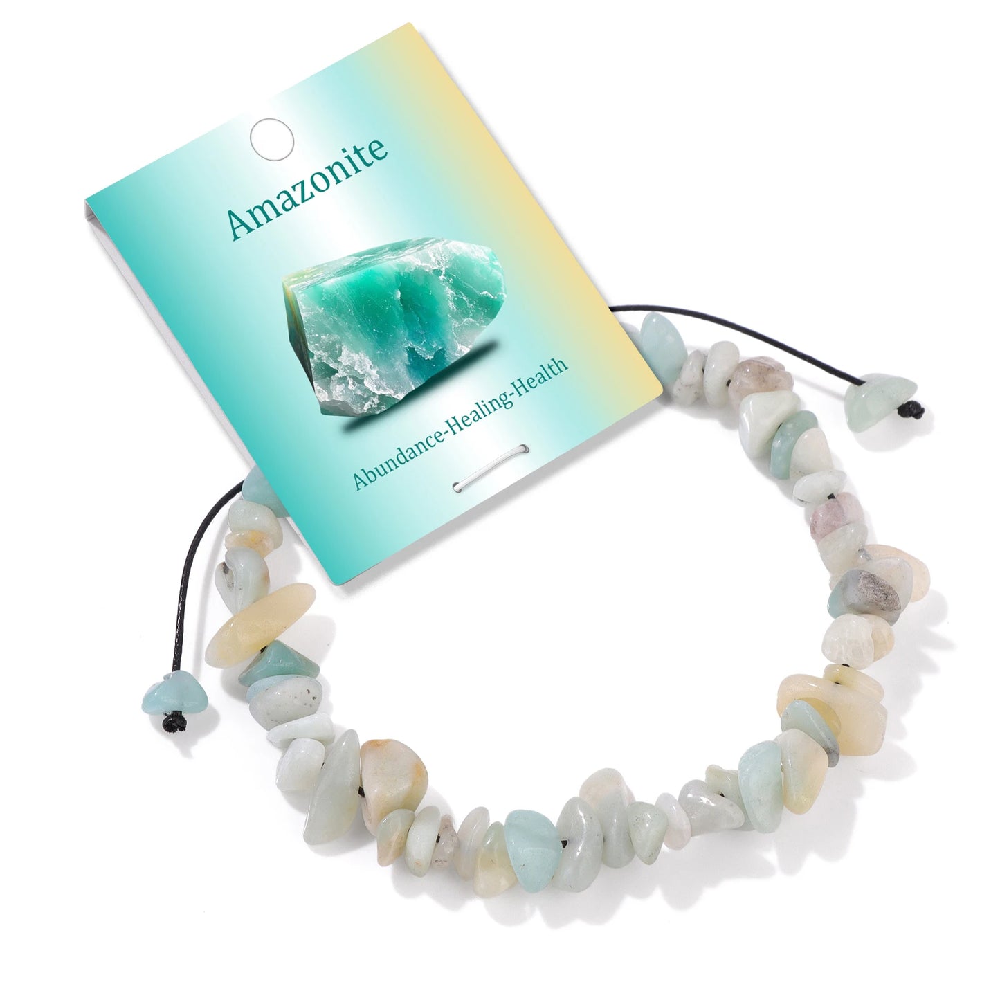 Energy Restoration Natural Stone Chip Beads Bracelet