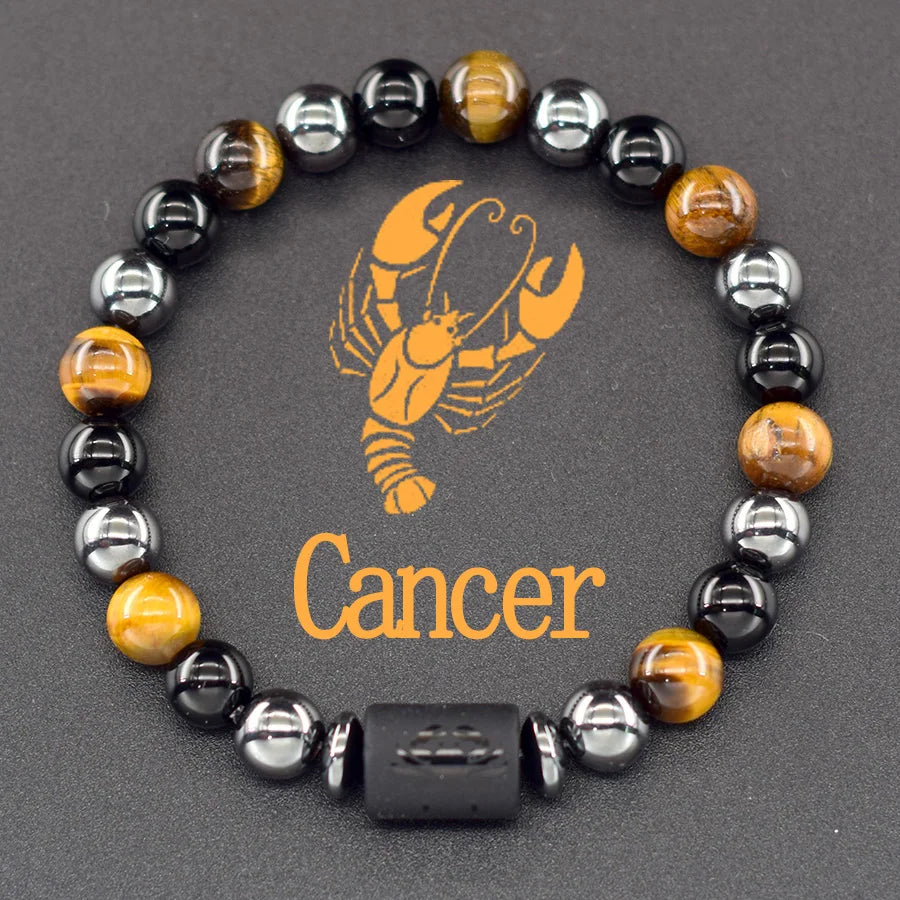 Crystal Cosmic Zodiac Sign Bracelet Constellation Bracelet