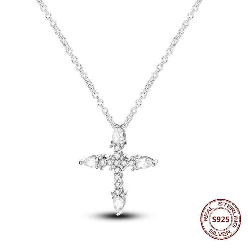 Enchanting Silver Unique Styled Necklace