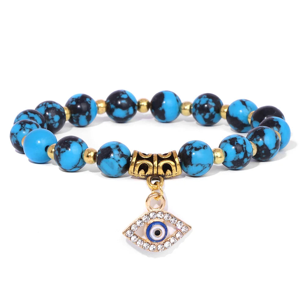 Fatima Hand & Evil Eye Charm Protection Bracelets