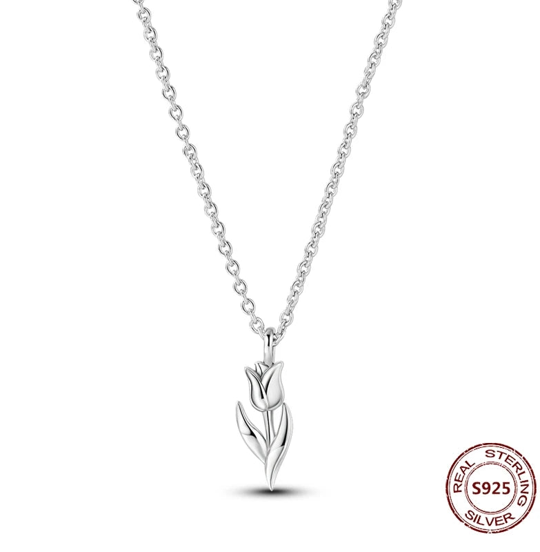 Enchanting Silver Unique Styled Necklace