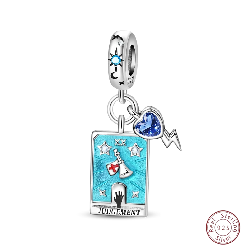 Magic Tarot Sun Moon Stars Charms Pendants
