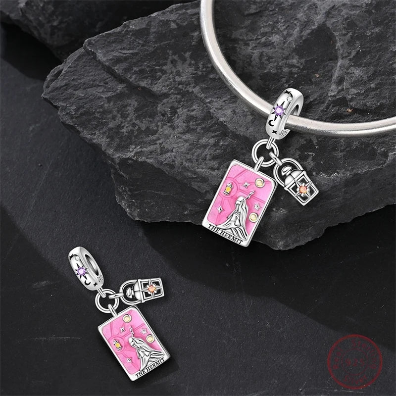 Magic Tarot Sun Moon Stars Charms Pendants
