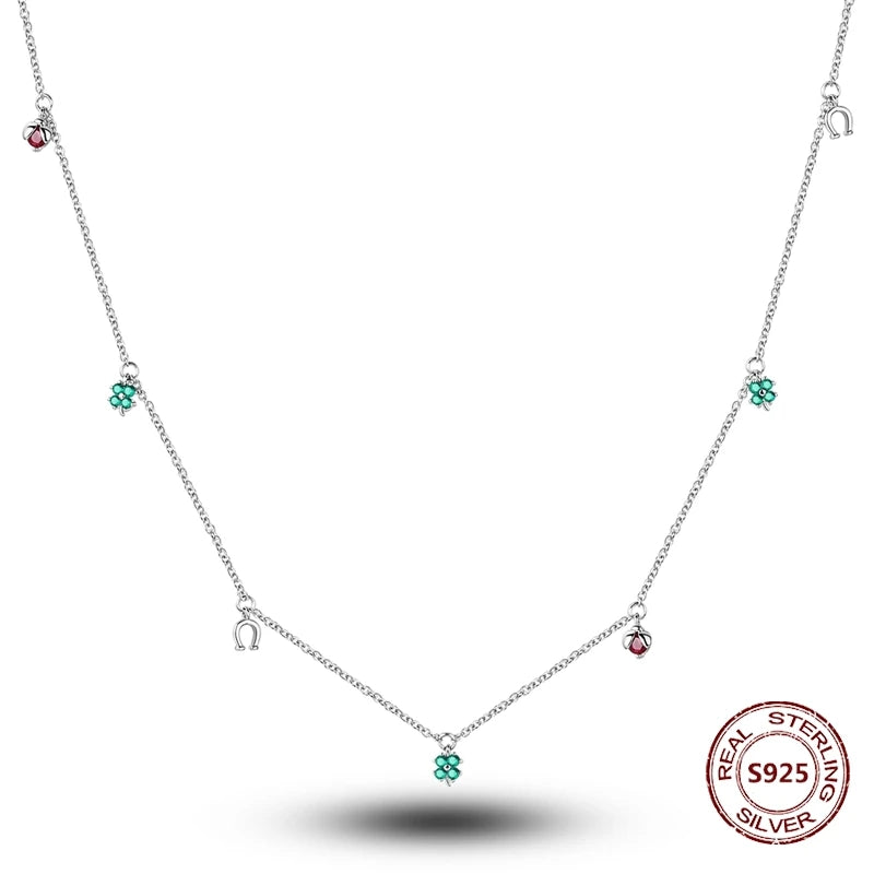 Enchanting Silver Unique Styled Necklace