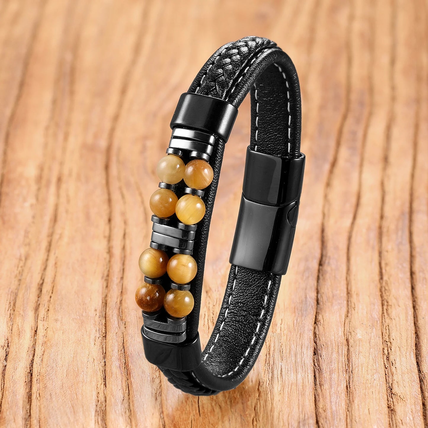 13 Styles Natural Stone Bead Bracelets