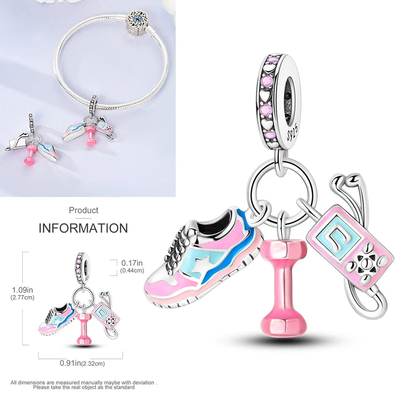 Explore Vibrancy Silver Array Charms Pendants