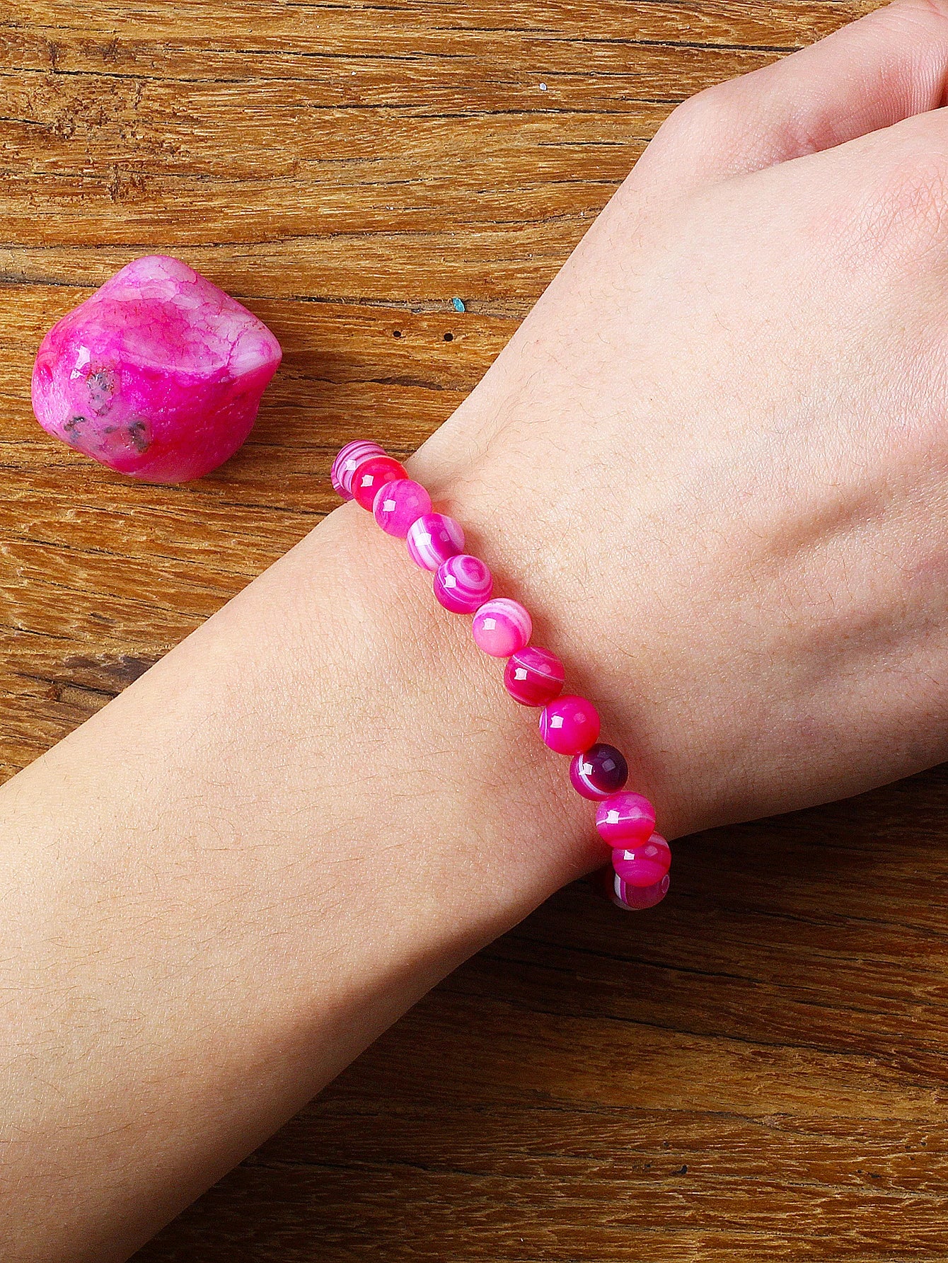Genuine Crystal Round Healing Bracelets