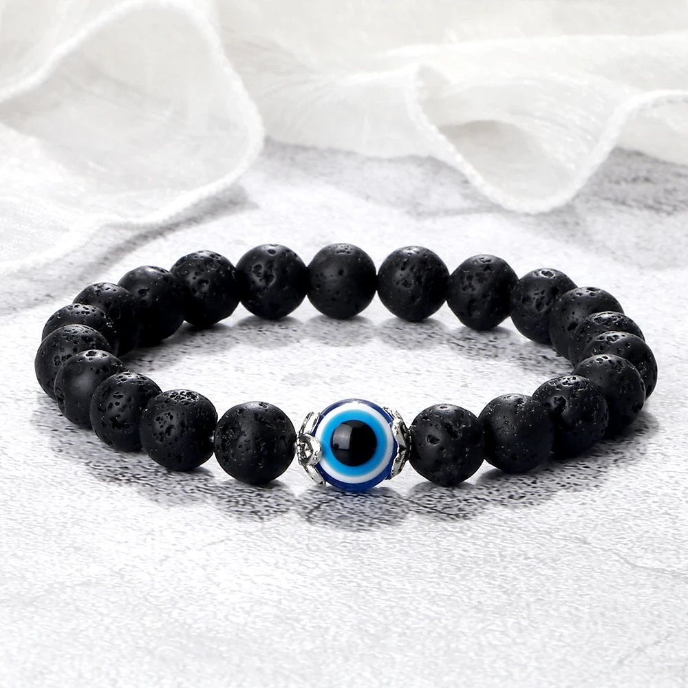 Beautiful Cat Eye Stone Beads Bracelet