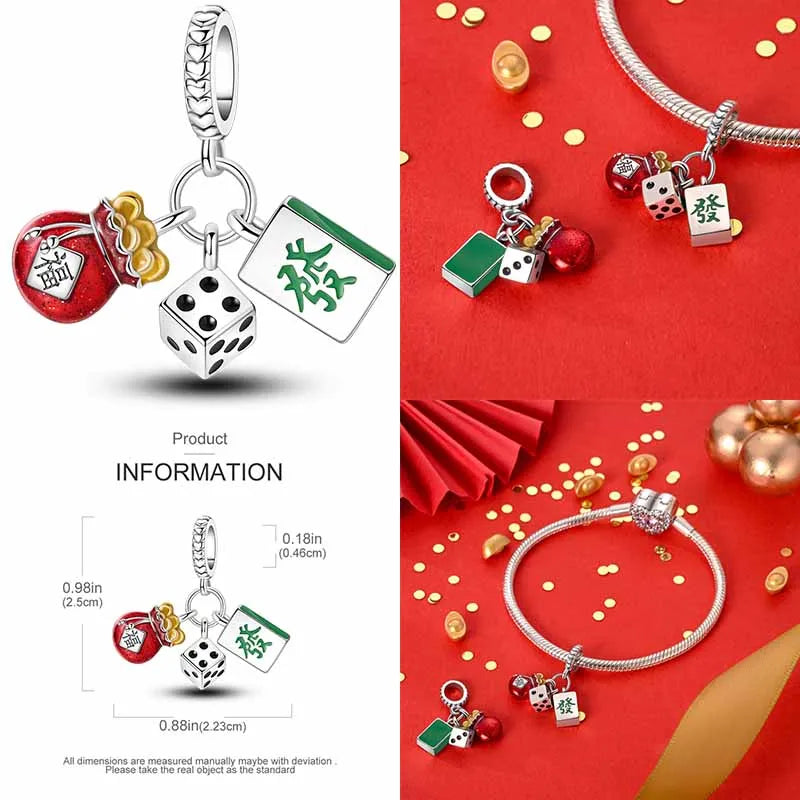 Explore Vibrancy Silver Array Charms Pendants