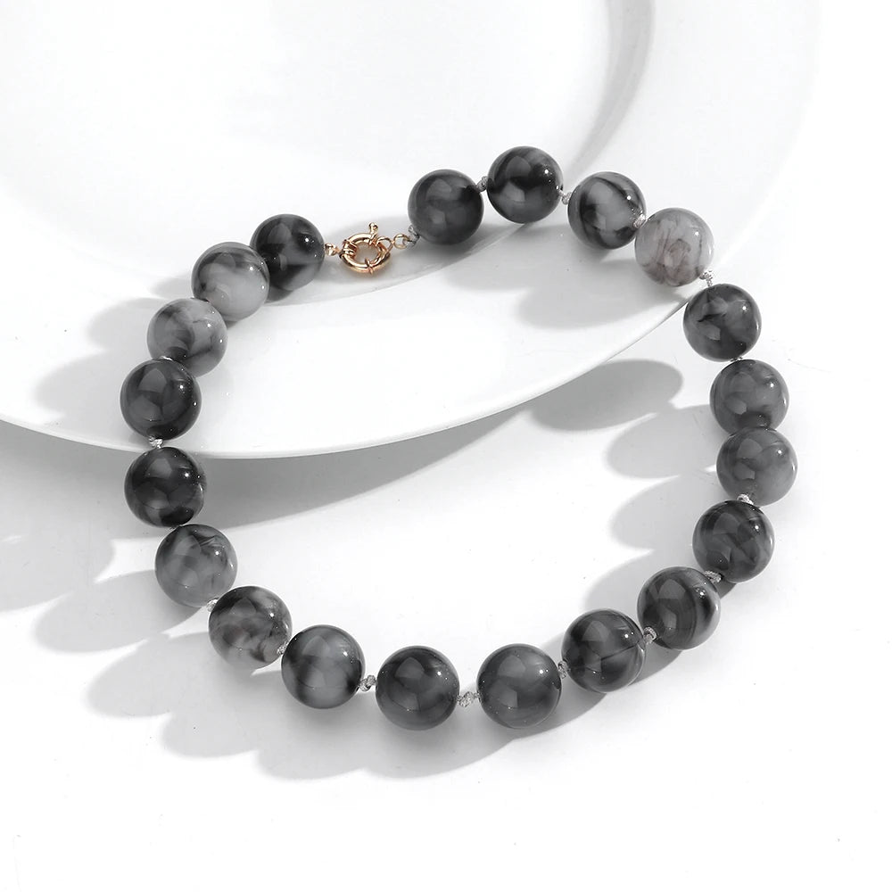 Vintage Paris Beads Choker Necklaces
