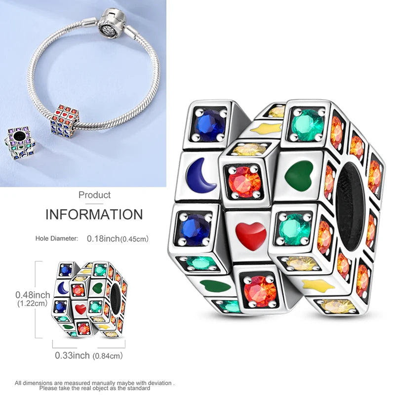 Explore Vibrancy Silver Array Charms Pendants