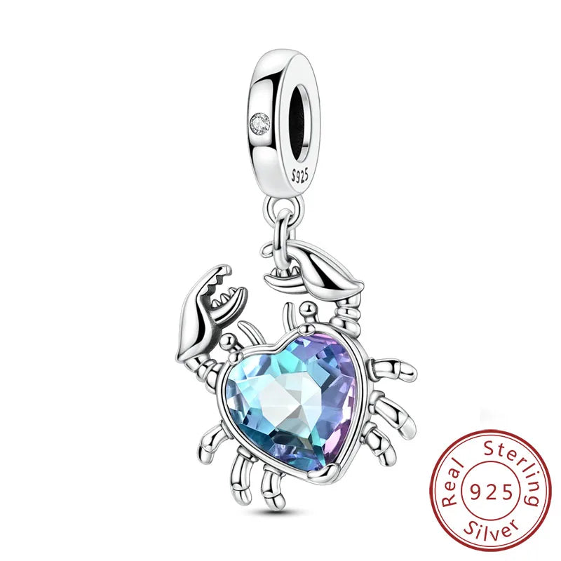 Summer Ocean Blue Pendant Charms