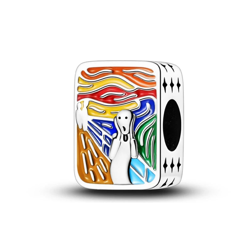 Red Cherry Strawberry Heart Warming Charm Pendants