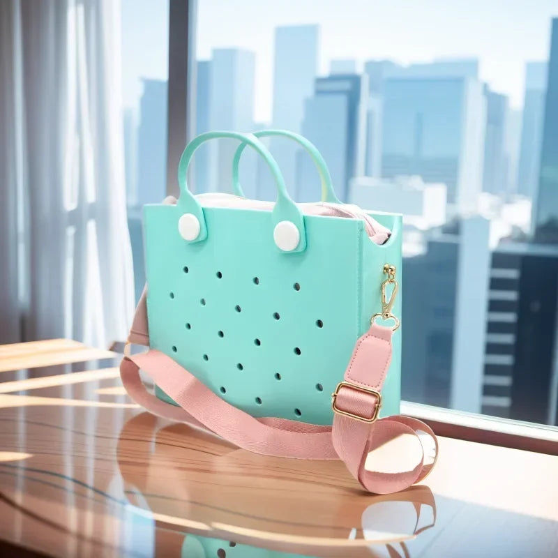 Pastel Palettes Rainbow Tote Handbag