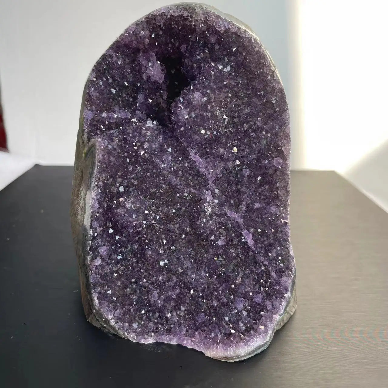 Natural Amethyst Crystal Cluster Raw Healing Stone