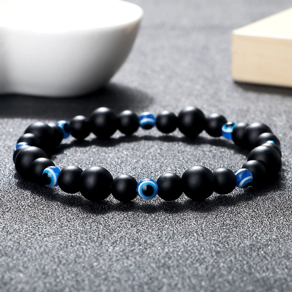Earths Protection Blue Evil Eye Energy Bracelets