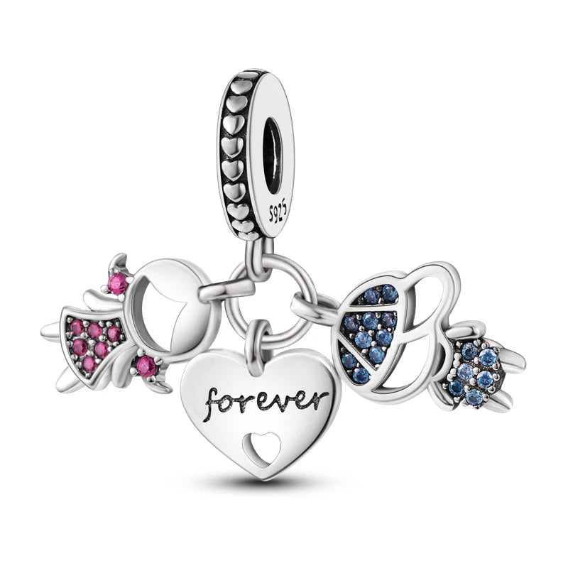 Beautiful Happiness Pendant Charms