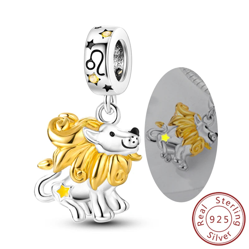 Gold Series 2 Charm Pendants