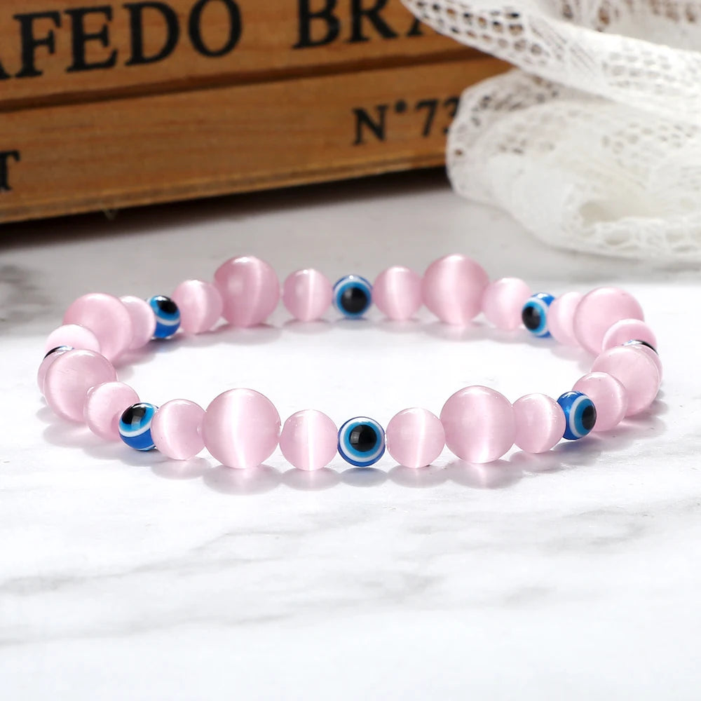 Earths Protection Blue Evil Eye Energy Bracelets